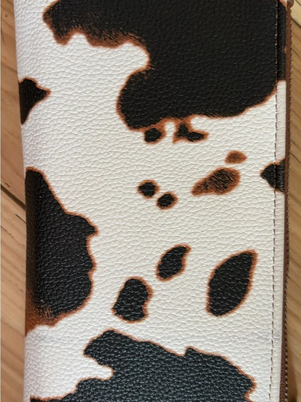 Wrangler cow print wallet